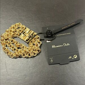Massimo Dutti Luxurious Gold Bracelet
